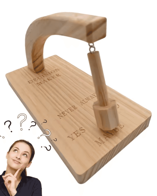 Decision Maker Pendulum Magnetic Wooden